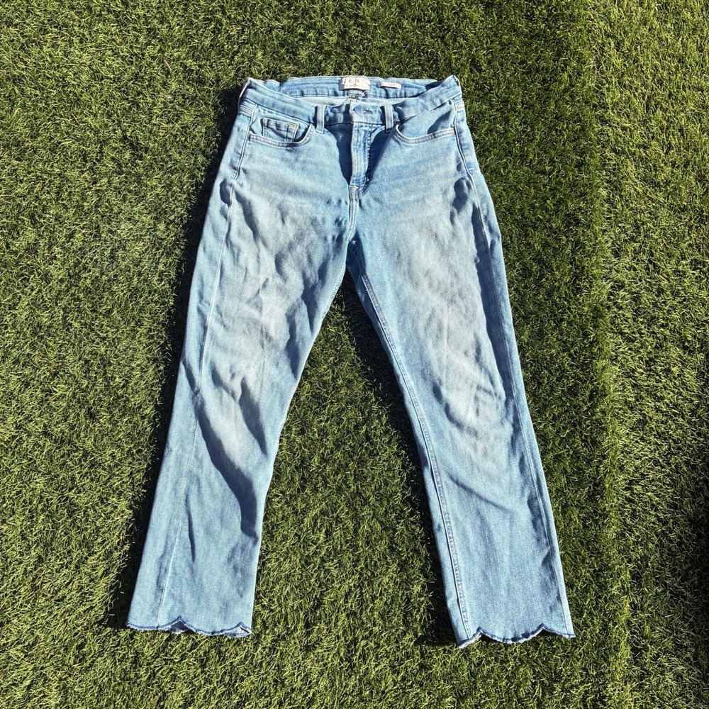 7 For All Mankind Light Blue Flare Jeans